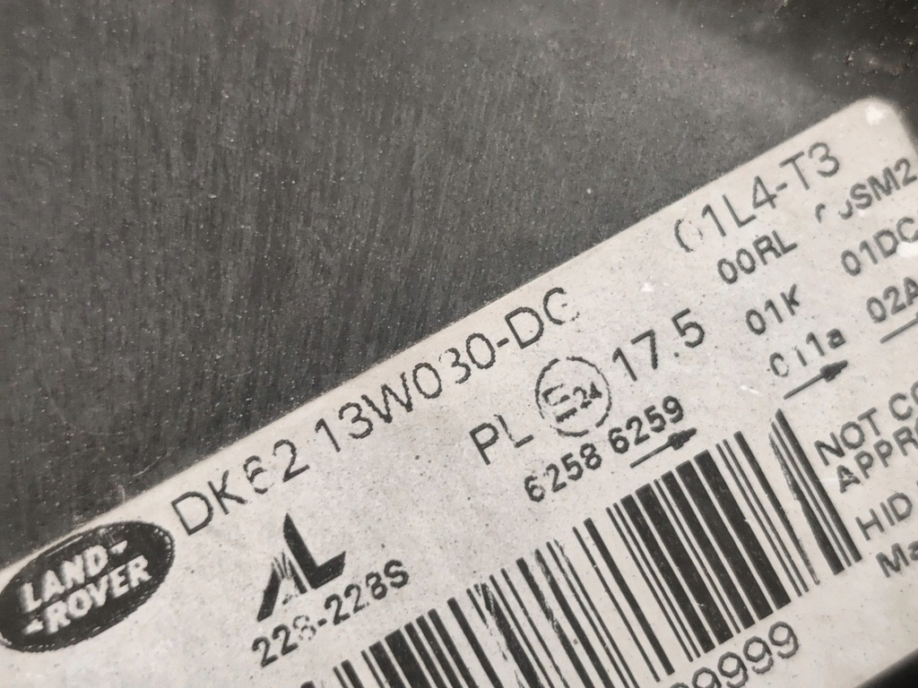 фото №11, Land rover range rover sport l494 2016 лампа передня