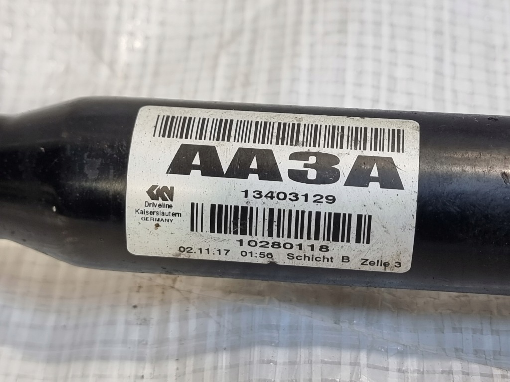 Привідний вал права довга opel astra k v 1.6 cdti 13403129 Недорого