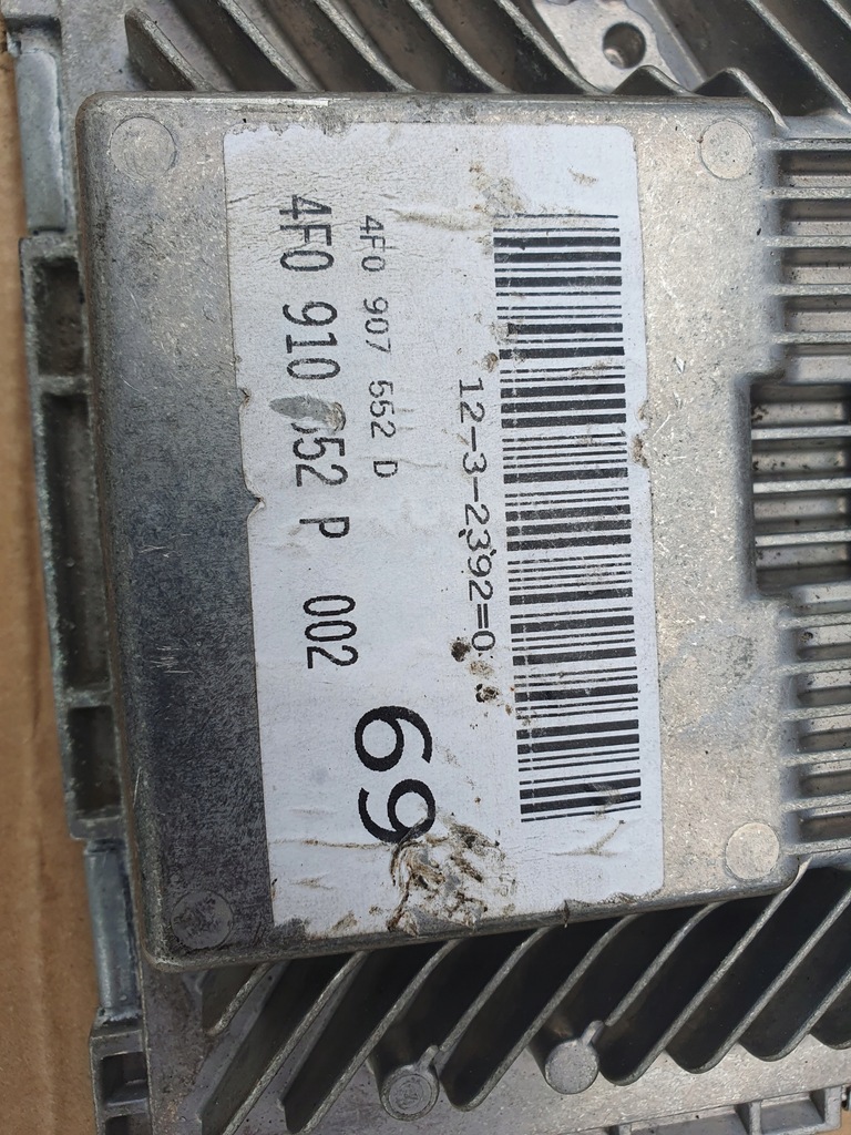 фото №8, Набір стартовий лічильник ключ бортовий комп'ютер audi a6 c6 05r 2,4b 4f0910552p