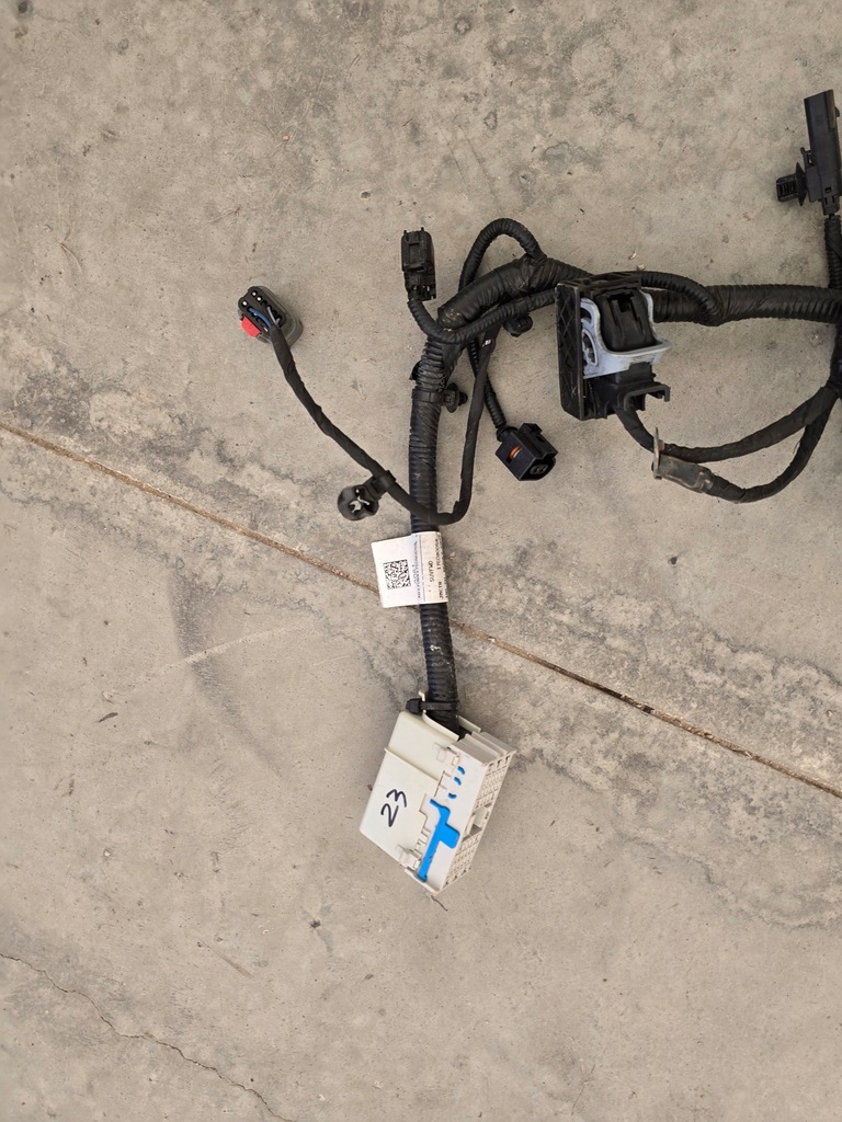 фото №8, Chevrolet trax 1.4 17- жгут электропроводка перегородка двигателя usa