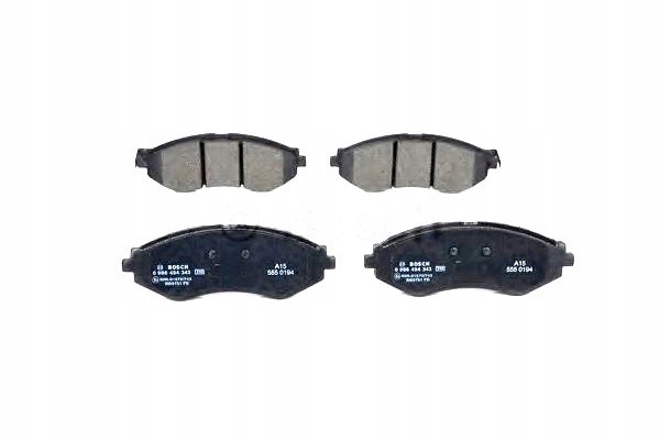 фото №1, Bosch 986 494 343 набір гальмівних колодок гальмівних, гальма дискові