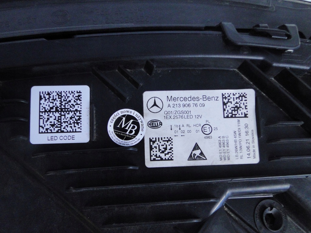 фото №11, Mercedes e 213 w213 lift лампа права full led