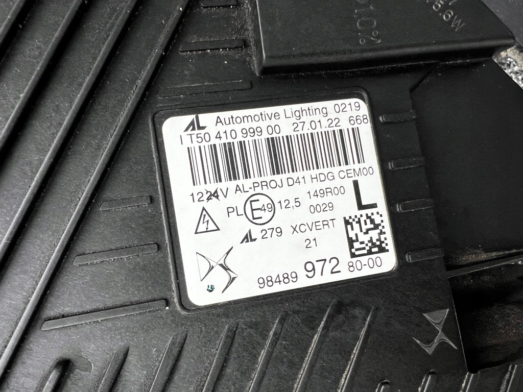 фото №4, Ds4 ds 4 ii crossback лампа левая перед передняя matrix led