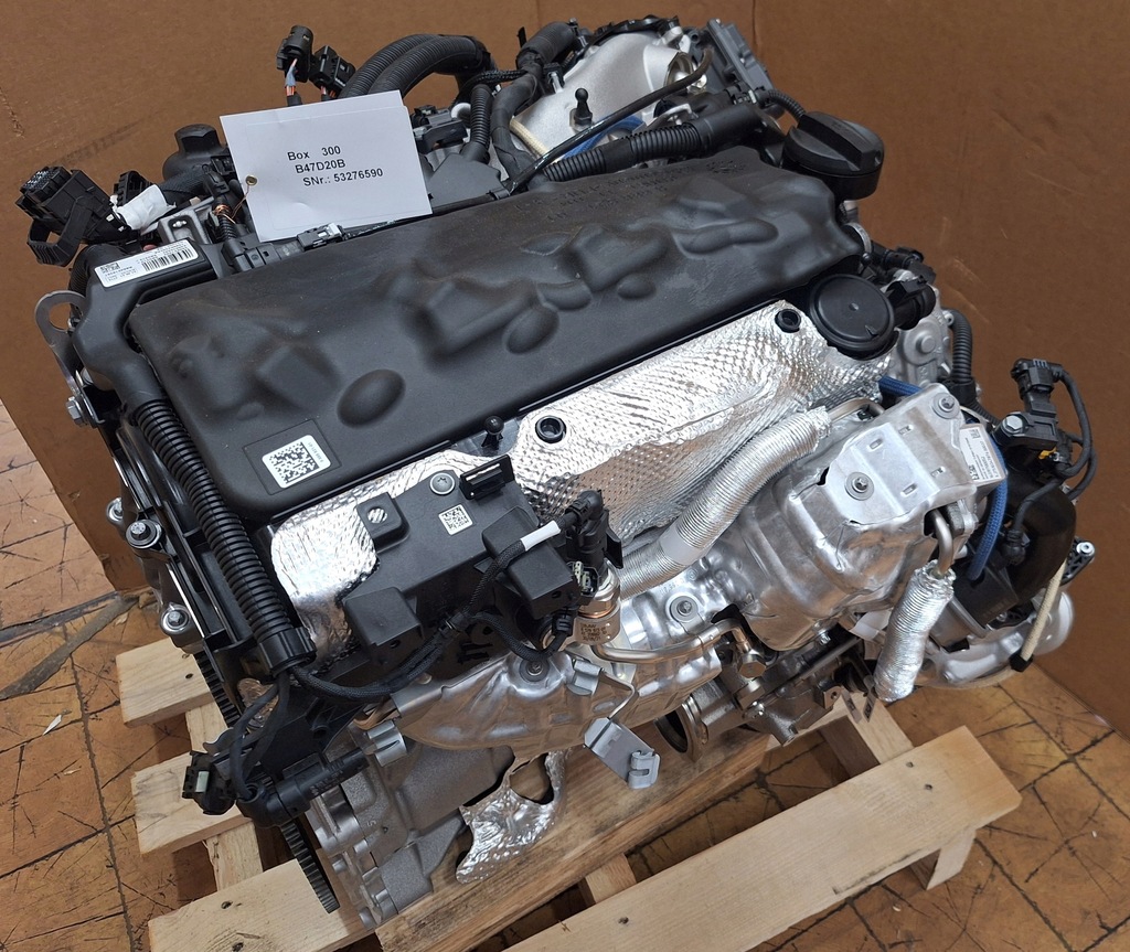 фото №8, Bmw g20 g21 g30 g31 g32 b47d двигатель kompletny idealny b47d20b g01 g02 x3