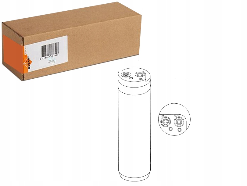 фото №1, Осушувач кондиціонера opel combo tour combo minivan corsa c renault