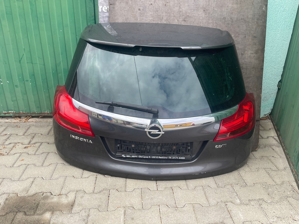 фото №7, Opel insignia a 08-13 kombi крышка багажника задняя багажника