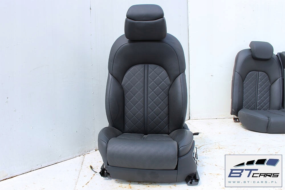 фото №7, Audi a8 сидіння комплект сидінь сидіння сидіння оббивка 4h d4 4h0 lift fl