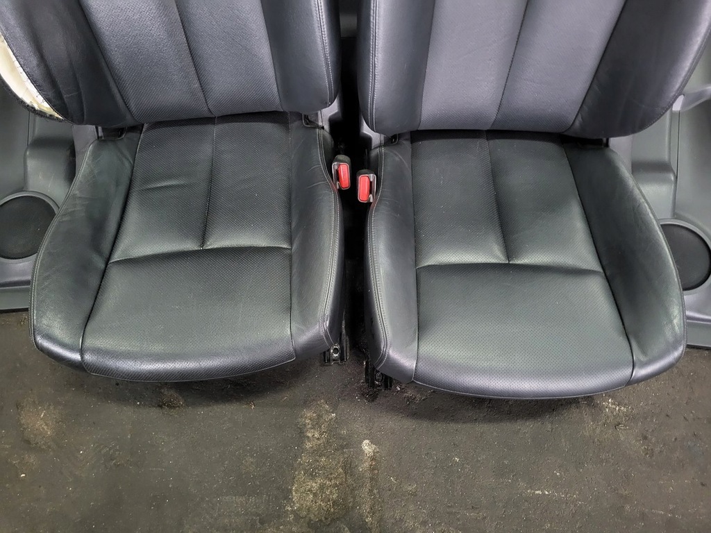 фото №16, Nissan x-trail t32 сиденье заднее сиденье обшивка сиденья обшивки czarna кожа uk