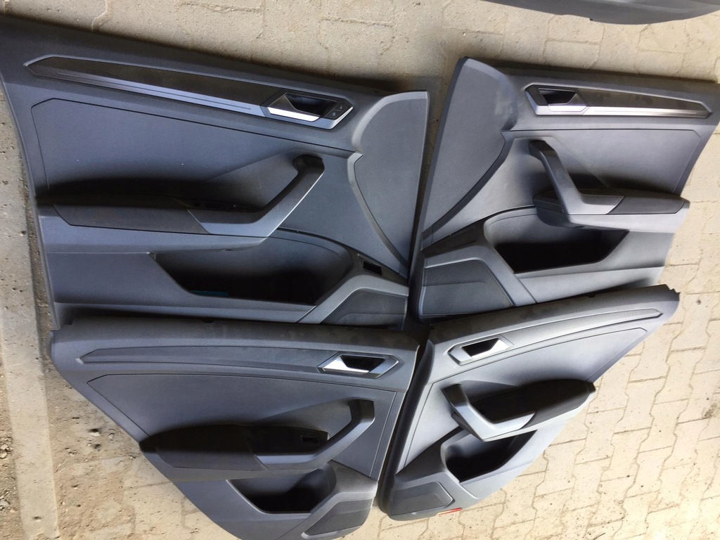 фото №2, Vw t roc обшивки обшивка дверь материал перед led