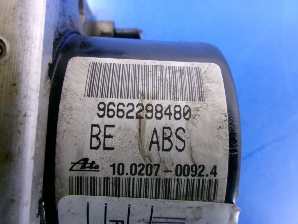 фото №7, Peugeot 207 насос abs 9662298480 ate 10.0207-0092.4 ate 10.0970-11443