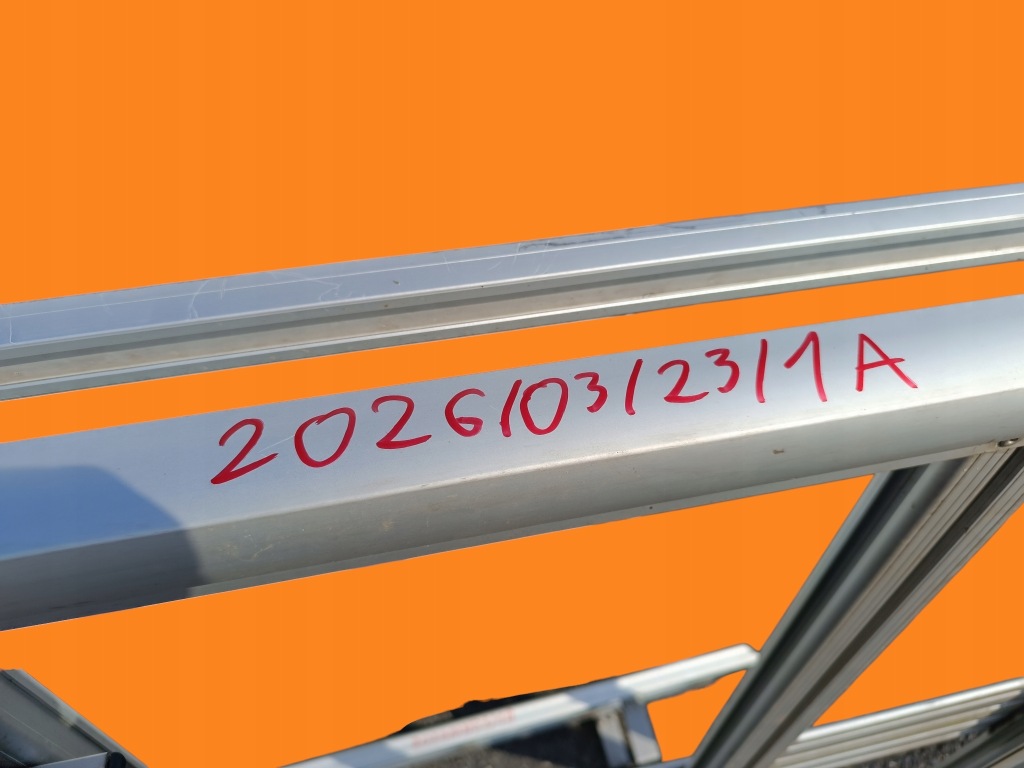 Багажник даховий aluminiowy 4,9m iveco daily 14+ l4h2 mobietec 1-szy монтаж Недорого