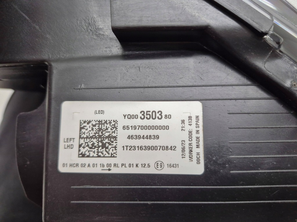 Opel crossland x фара передняя левая led с Разборки