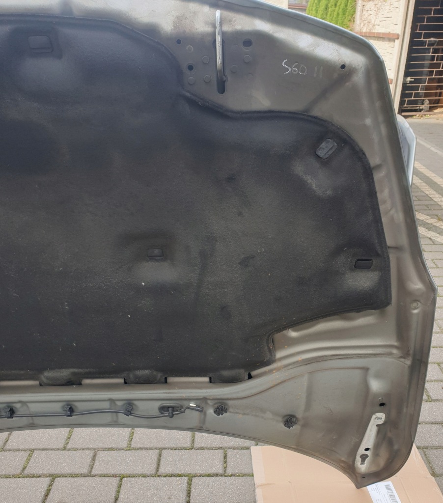 фото №9, Volvo v60 ii 10-13r капот кришка двигуна алюміній 490 оригінал