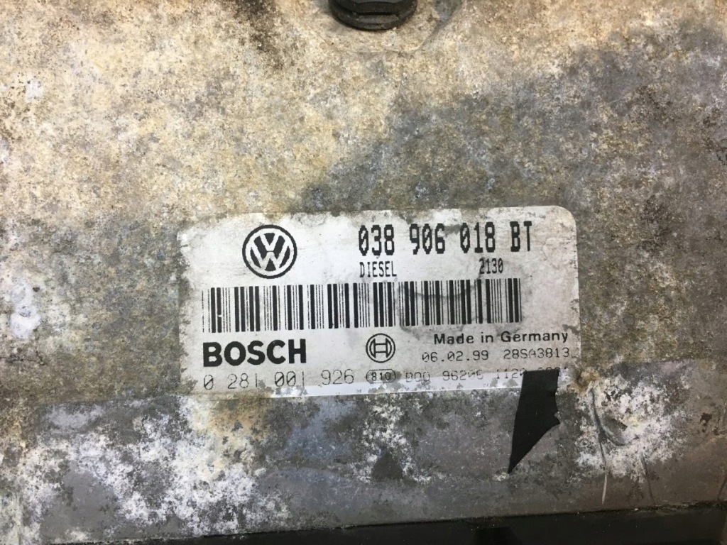 фото №5, Блок керування двигуна toledo ii 1.9 tdi 038906018bt