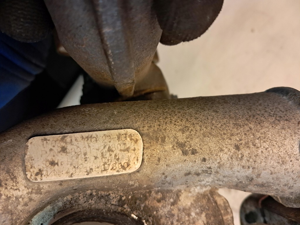 фото №6, Turbo турбонагнітач hyundai santa fe ii 2.2 crdi 28231-27800