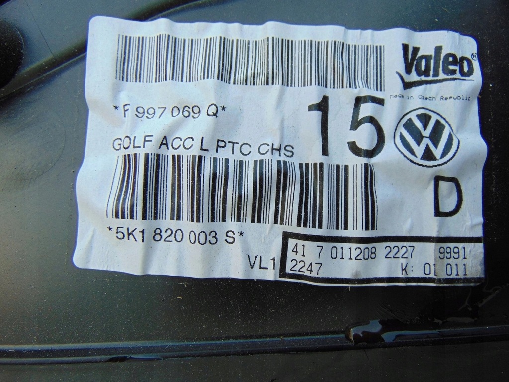 фото №16, Отопитель кондиционера vw golf vi europa