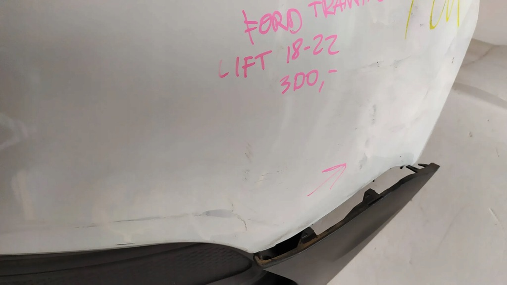 фото №10, Бампер перед передний ford transit custom lift 18-22