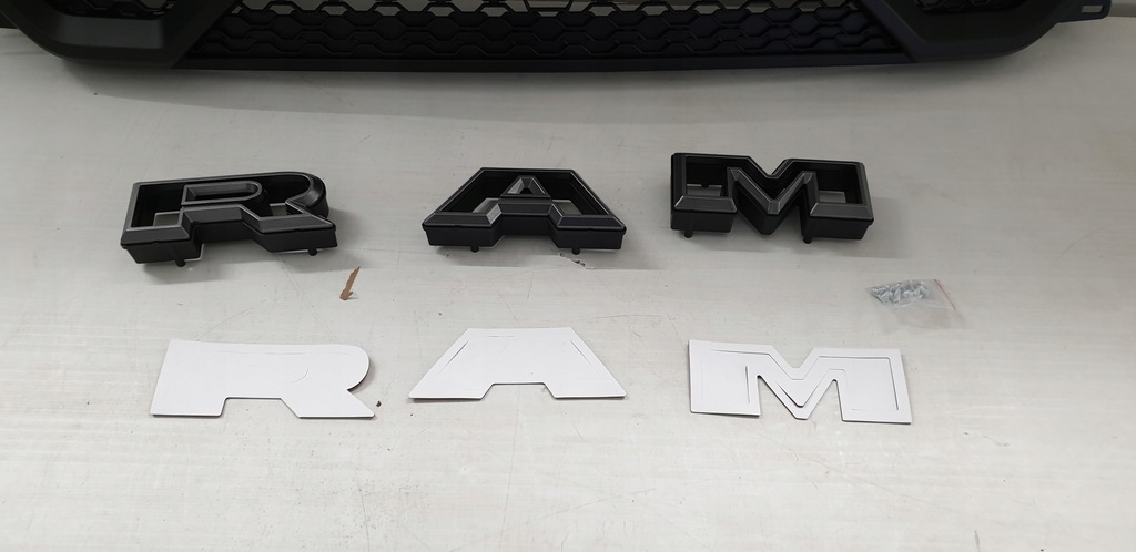 фото №6, Dodge ram 1500 5 v решётка радиатора решётка радиатора перед style trx 2019-2024r