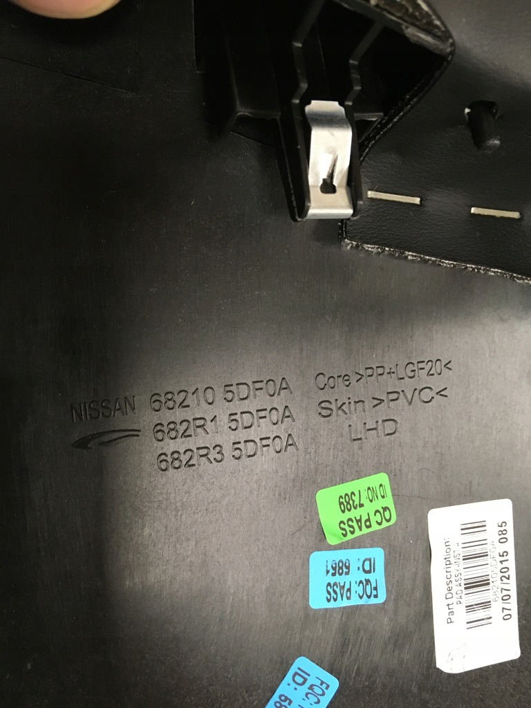 фото №9, Козырёк защита спидометра приборы панели infiniti q30