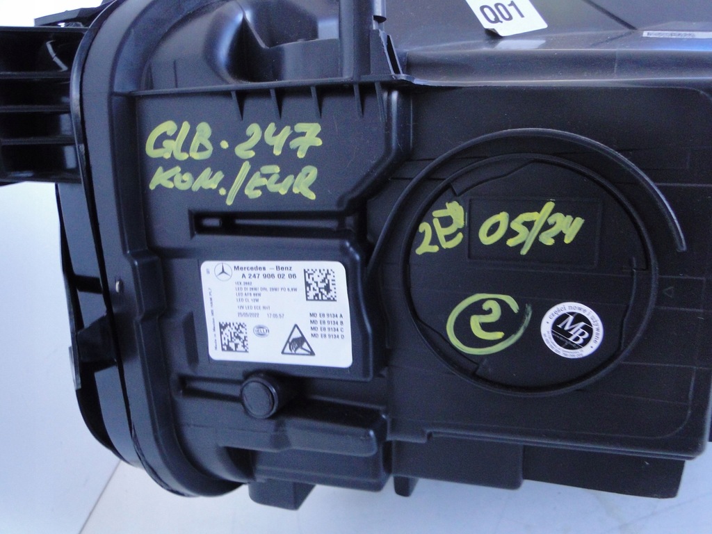 фото №14, Mercedes glb x247 247 лампа левая правая multibeam led комплект