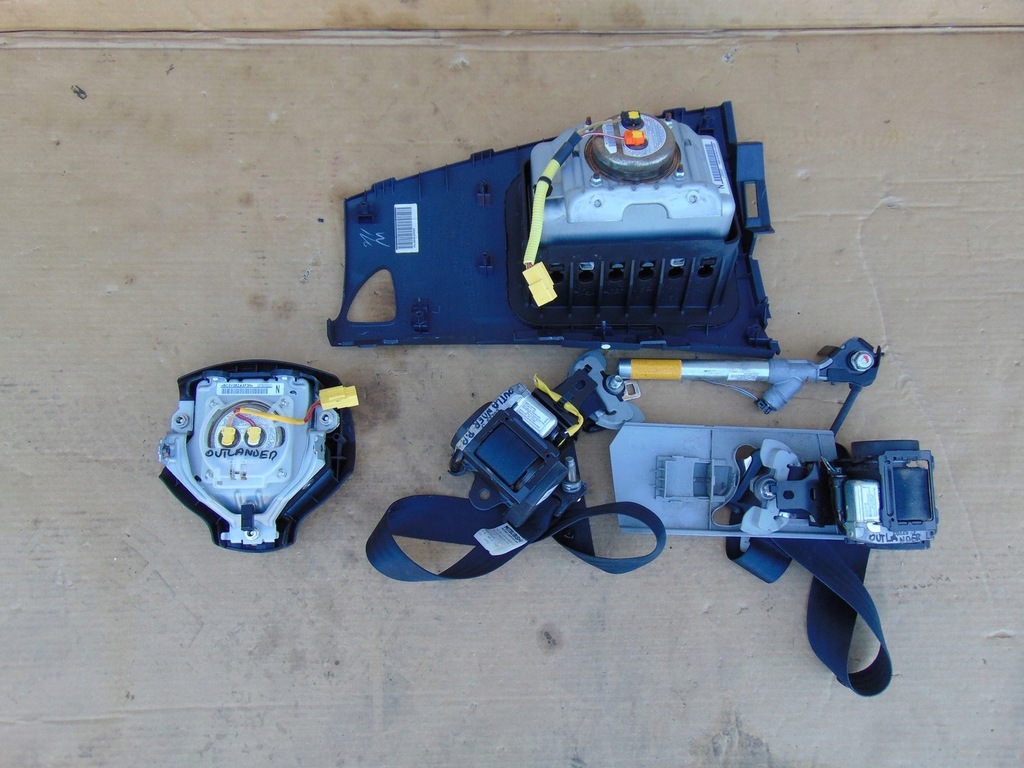 фото №7, Подушки безопасности подушка безопасности натяжители mitsubishi outlander ii