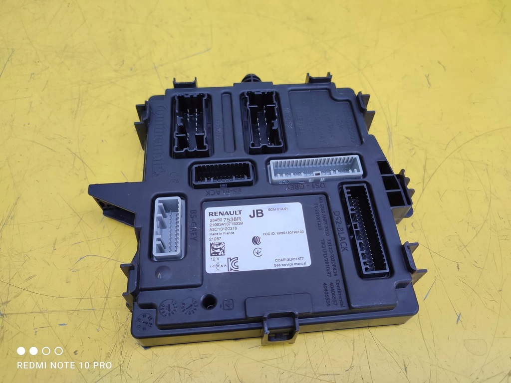 фото №1, Renault zoe ii модуль блок управления 284b27538r