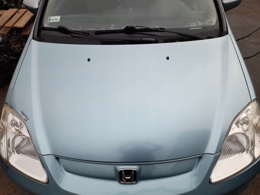 фото №14, Honda civic vii капот кришка двигуна