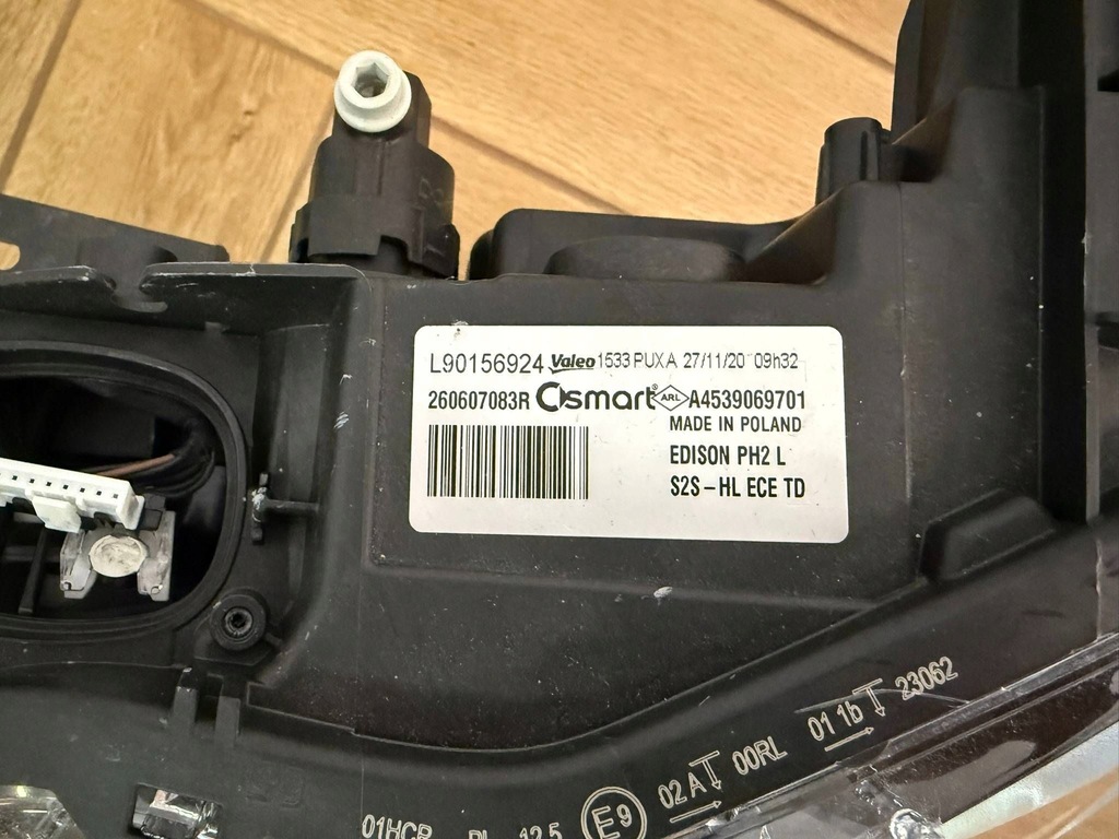 фото №5, Smart 453 eq fortwo forfour лампа ліва full led