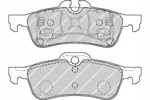 фото №2, Гальмівні колодки гальмівні lincoln continental mini r50 r53