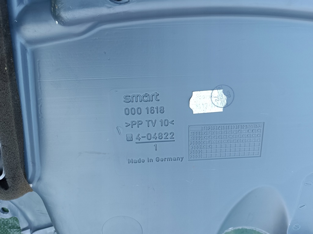 фото №10, Smart fortwo 450 панель приладів приладова панель приладів консоль динамік 0007575v001