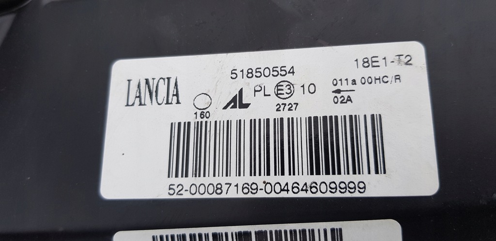 фото №14, Lancia ypsilon лампа права. nowa.2011-2021.oryginał