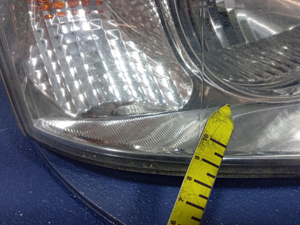 фото №9, Kia carens ii фара правый лампа передняя eu ok2fa51020r