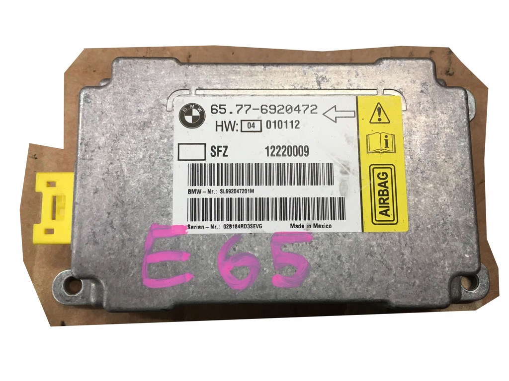 фото №1, Модуль подушка безпеки bmw e65 e66 6920472