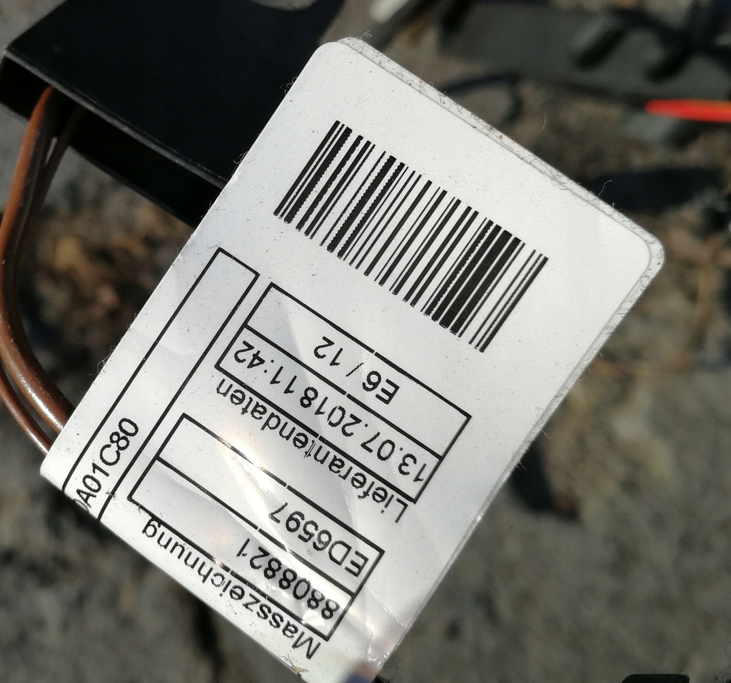 фото №13, 8794037 джгут електропроводка кабелі роз'єми салону панелі панель приладів bmw f21 lci eu