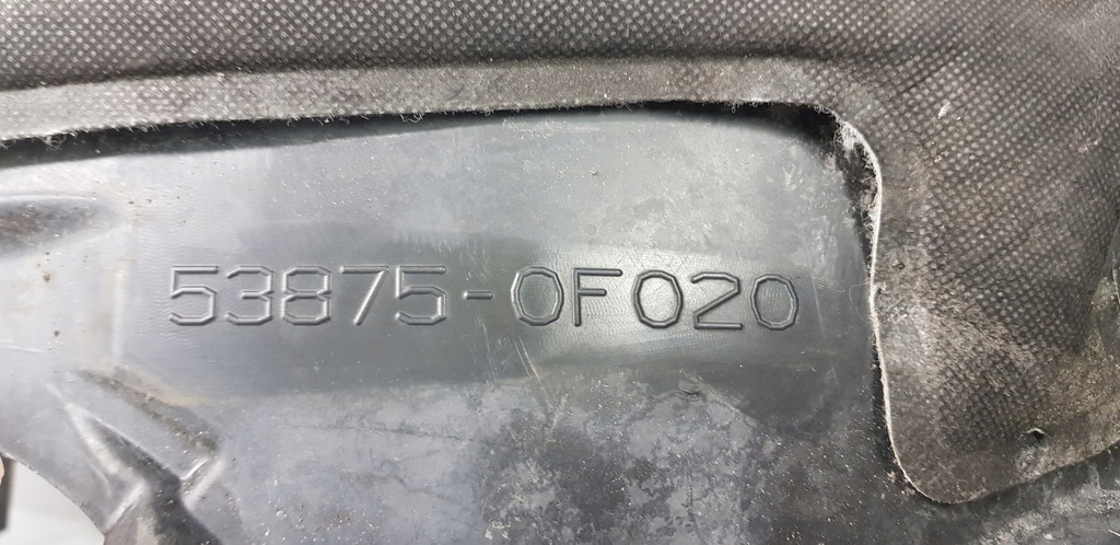 фото №11, Toyota verso 09-17 подкрылок защита колеса перед правое