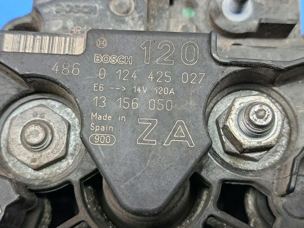 Opel astra h 1.8 16v генератор 13156050 bosch 0124425027 120a test в Украине