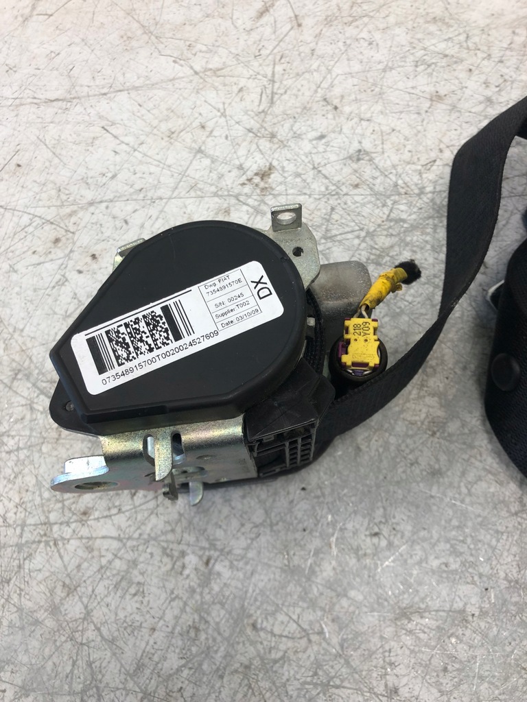 фото №4, Pas безпеки правий перед fiat fiorino