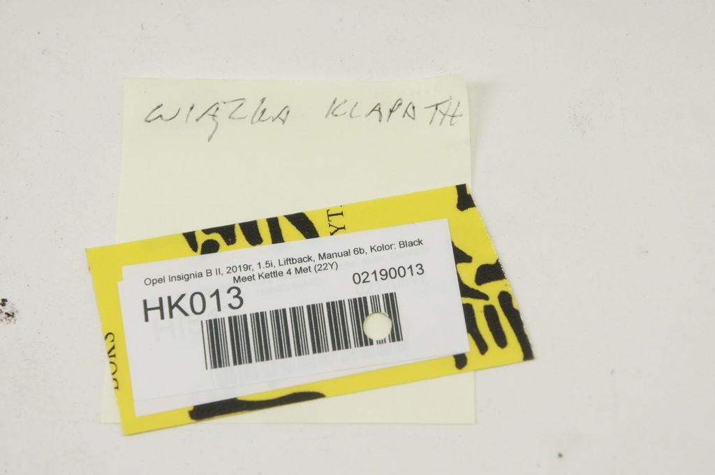 фото №5, Hk013 opel insignia b жгут крышки задняя hb