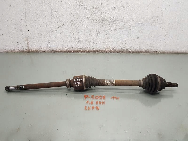 фото №1, Приводной вал правый перед 5008 i 1.6 ehdi 9661107480