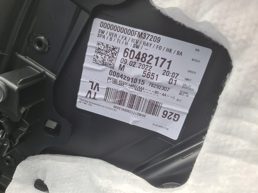 фото №5, Bmw g26 i4 обшивка обивка левый перед canberra