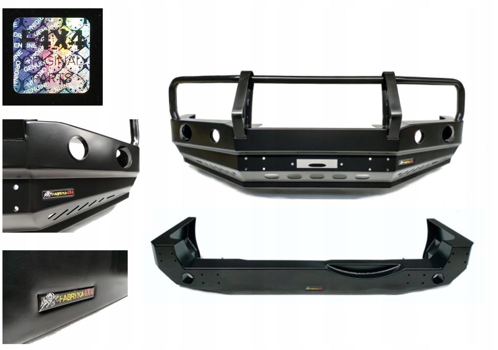 фото №7, Бампер задня задній mitsubishi pajero 2 металевий 4x4