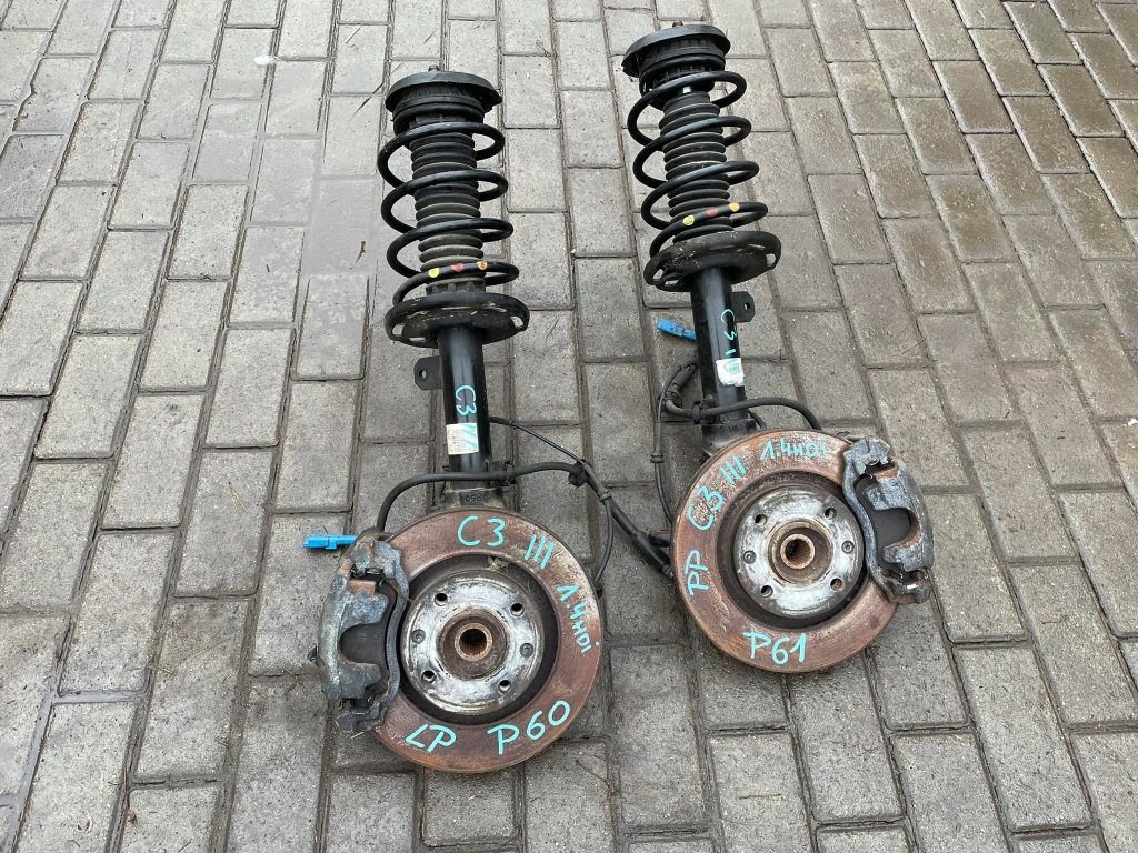 фото №1, Citroen c3 iii поворотний кулак перед ліва права p60 p61