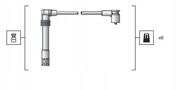 Провода зажигания 941318111162 magneti marelli Цена