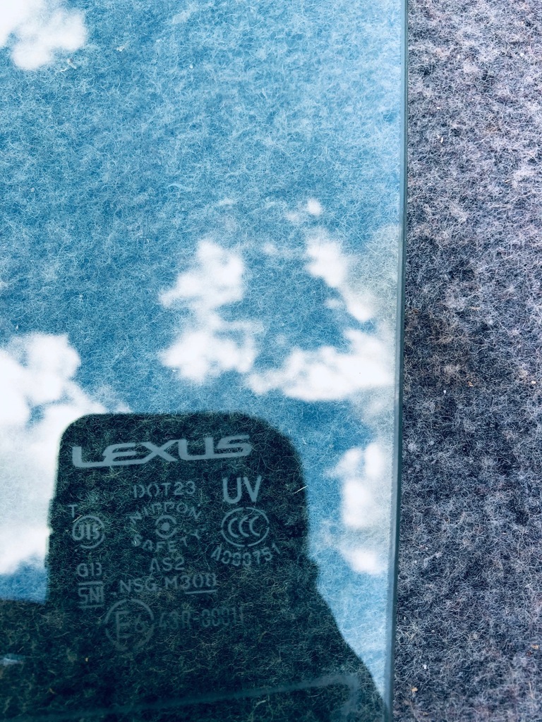 фото №2, Lexus ct скло бічна лівий задня
