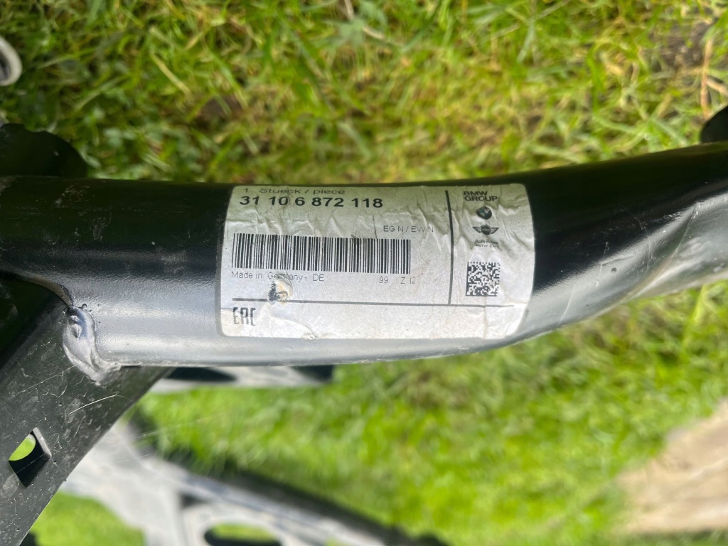 фото №5, Bmw 3 f30 f35 f31 2014 з передній рама допоміжна передня