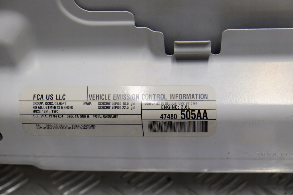 фото №12, Jeep wrangler 2006-2018 капот перед кришка