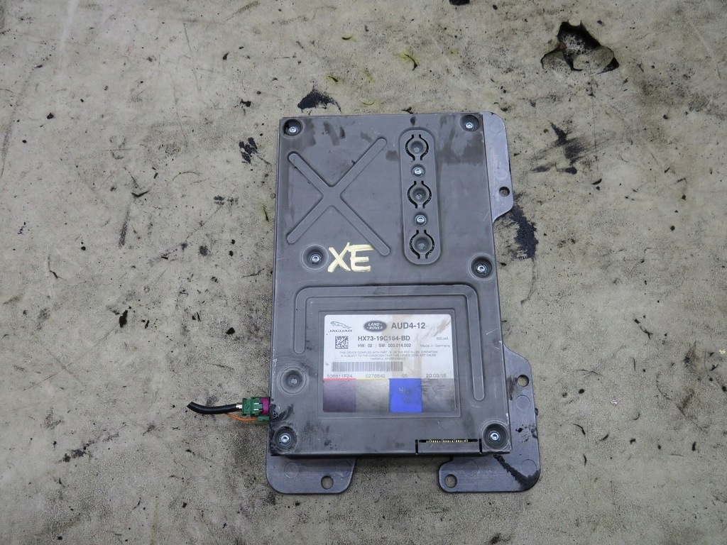 фото №1, Усилитель радио jaguar xe x760 hx73-19c164-bd