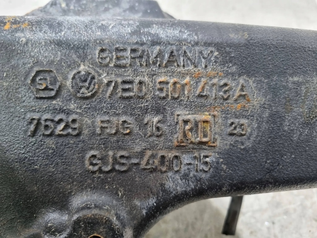 фото №10, Поворотний кулак важелі підвіска ліва задні 7e0501413a volkswagen vw t5 t6 7e