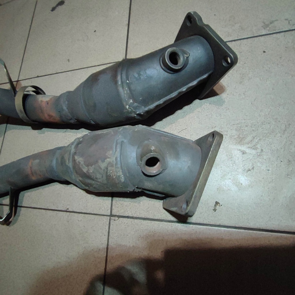 фото №4, Катализатор фланец даунпайп труба audi a6 c5 2.7 bt