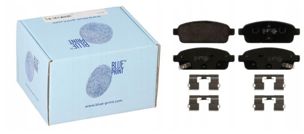 Купить Тормозные колодки тормозные blue print adg042123
